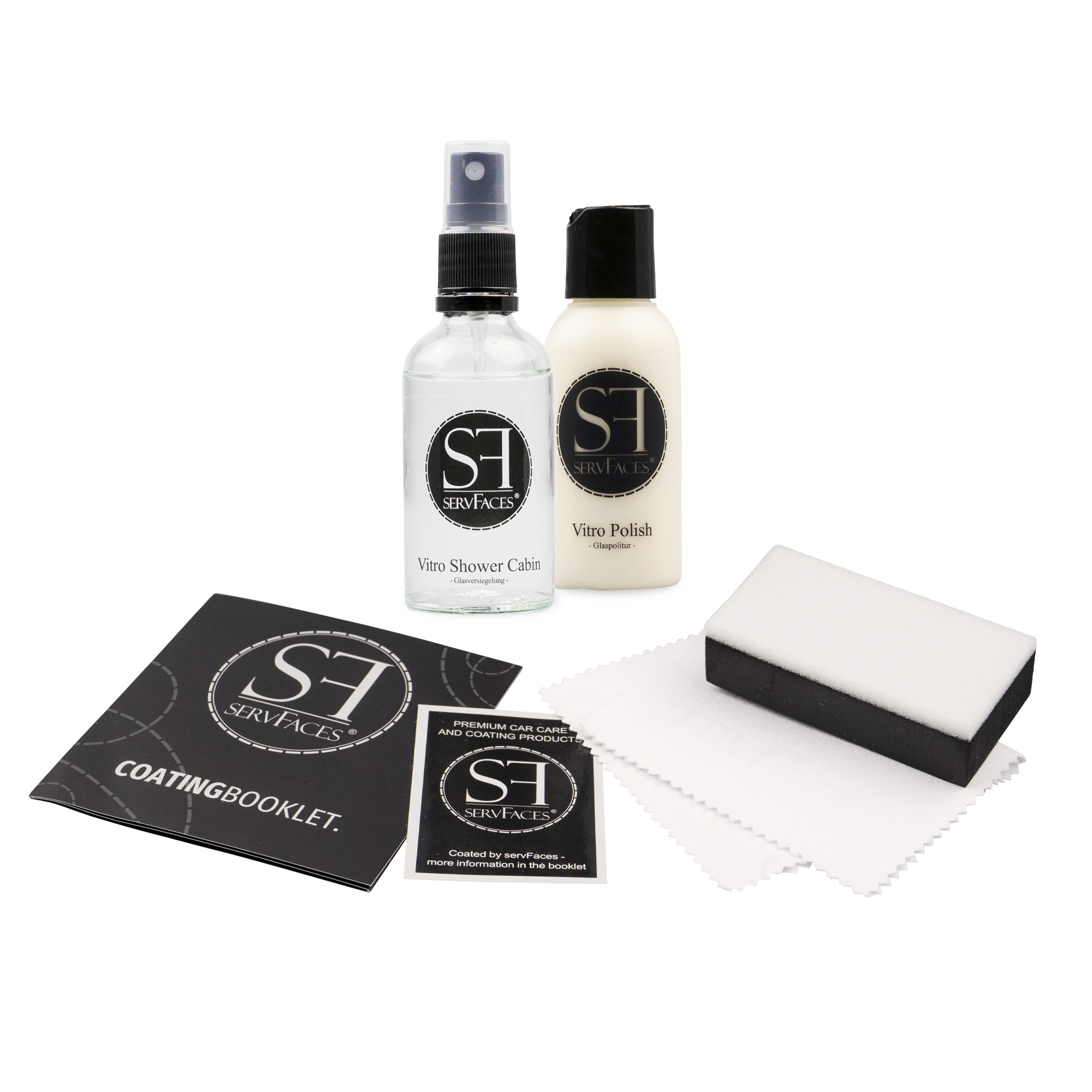 servFaces Vitro Shower Cabin - для грязеотталкивающего и легкого в уходе покрытия поверхности с длительной защитой