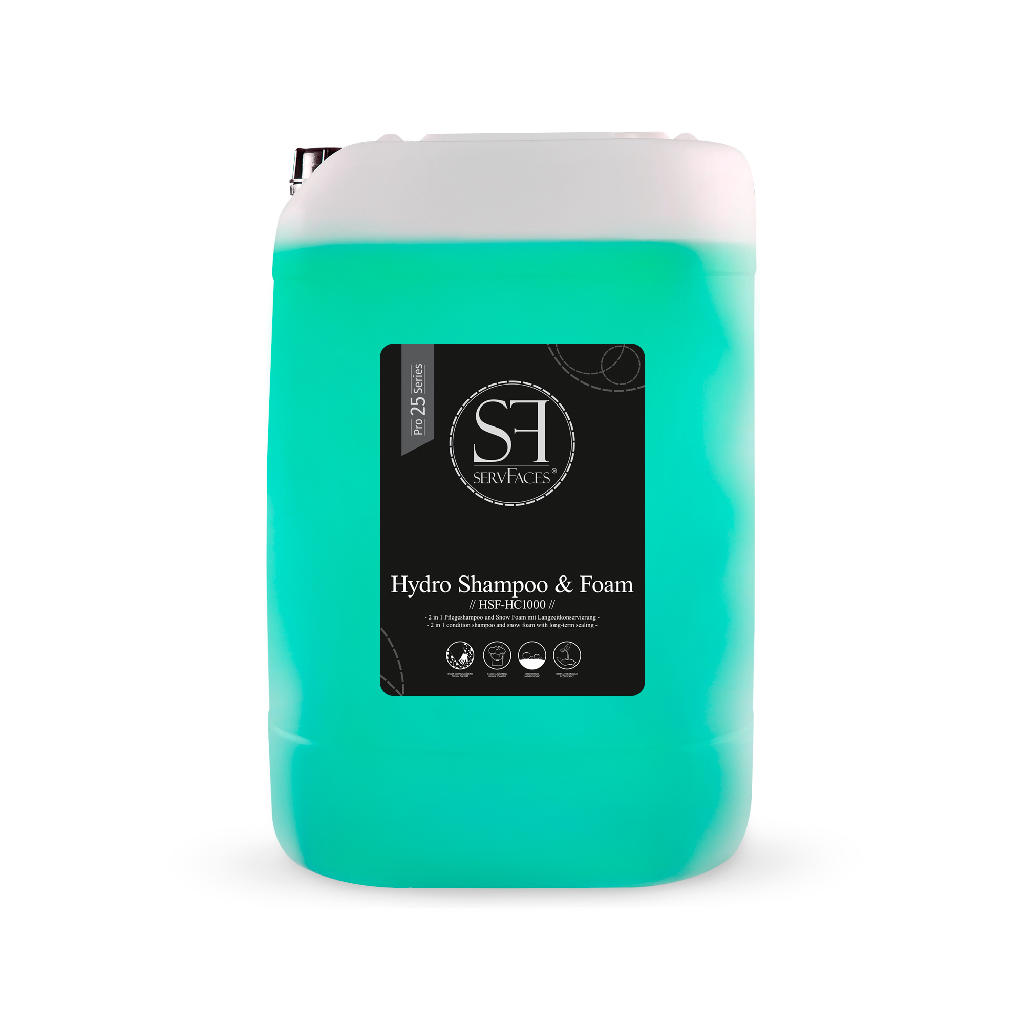 servFaces Hydro Shampoo & Foam // HSF-HC1000 // - для длительной, активной защиты внешних поверхностей вашего автомобиля