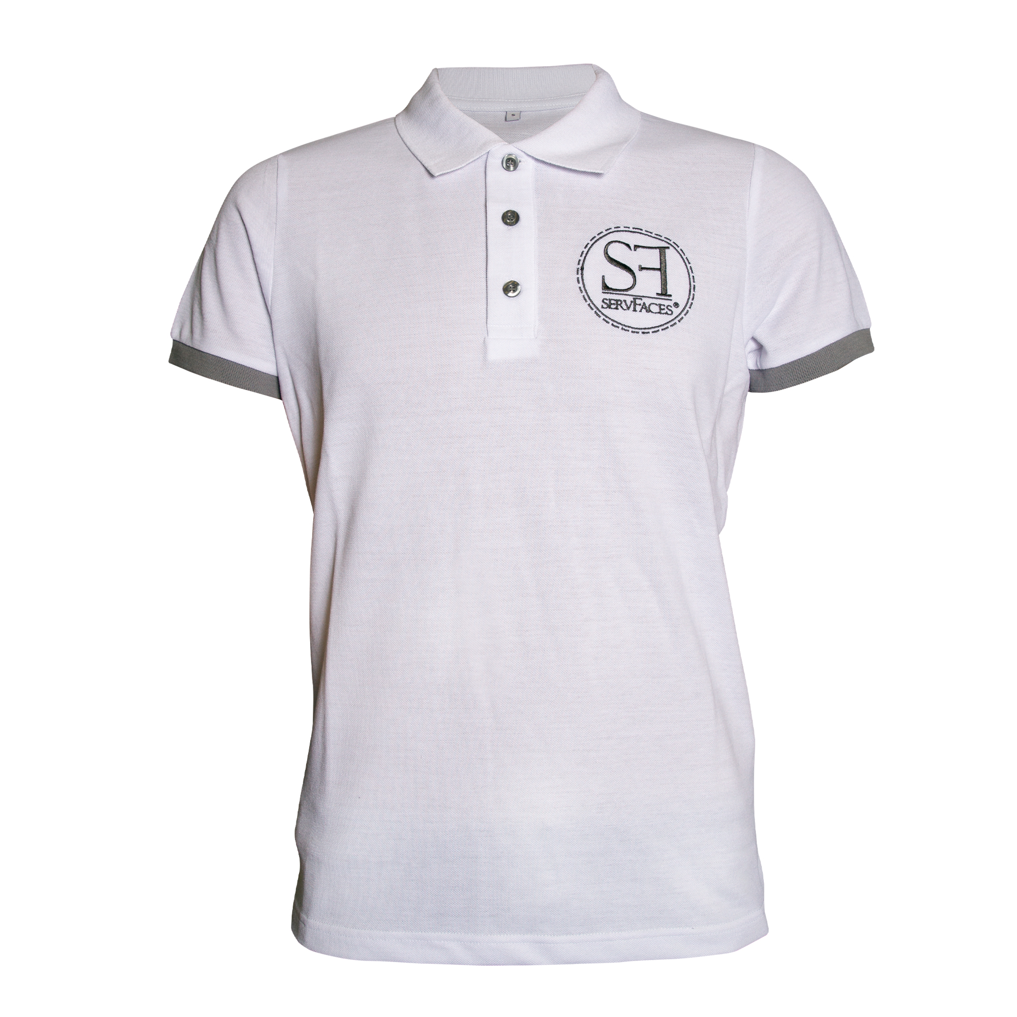 servFaces Polo Shirt - так каждый сможет увидеть, что вы доверяете servFaces как пионеру в области отделки поверхностей.